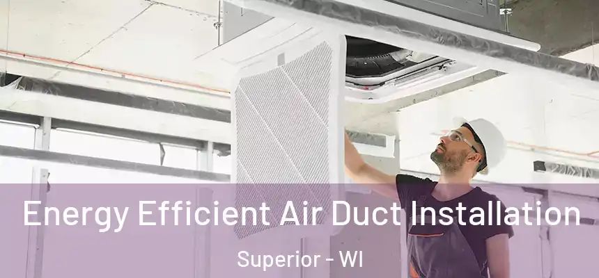  Energy Efficient Air Duct Installation Superior - WI